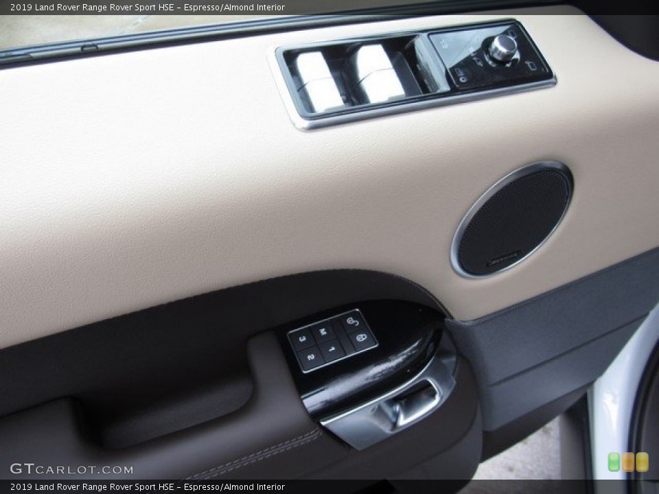 Espresso/Almond Interior Door Panel for the 2019 Land Rover Range Rover Sport HSE #129749051