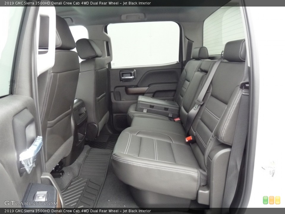 Jet Black 2019 GMC Sierra 3500HD Interiors