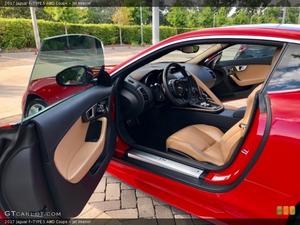 Jet Interior Photo for the 2017 Jaguar F-TYPE S AWD Coupe #129756662