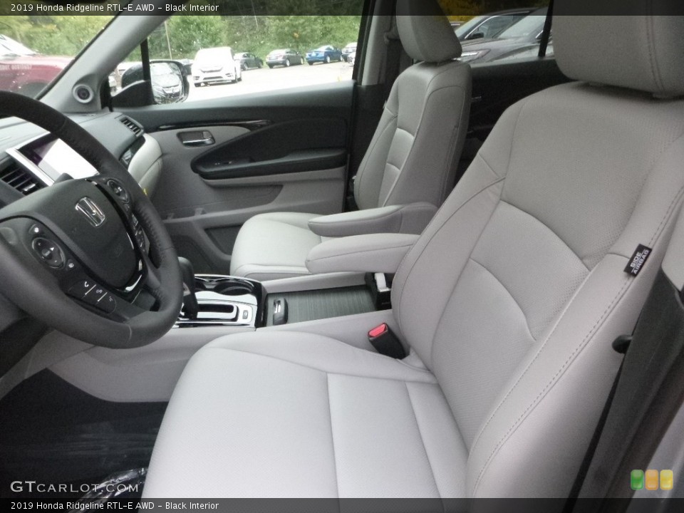Black Interior Front Seat for the 2019 Honda Ridgeline RTL-E AWD #129758930