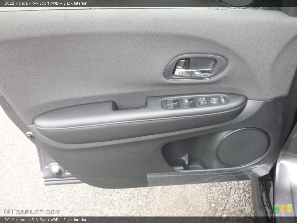 Black Interior Door Panel for the 2019 Honda HR-V Sport AWD #129759991