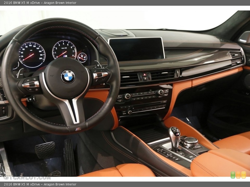 Aragon Brown Interior Dashboard for the 2016 BMW X5 M xDrive #129762089