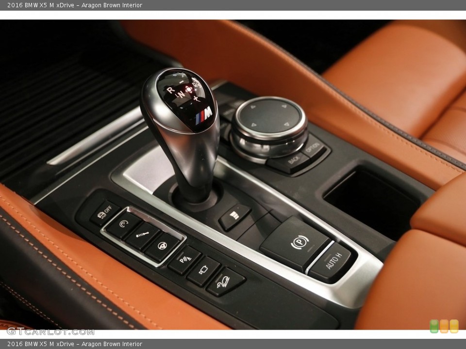 Aragon Brown Interior Transmission for the 2016 BMW X5 M xDrive #129762333
