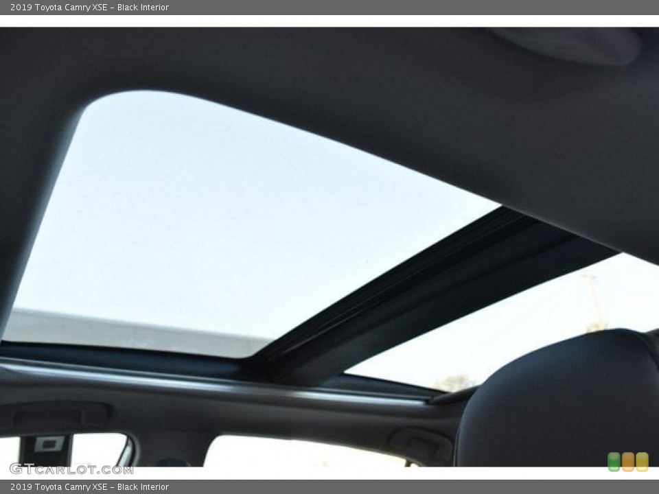 Black Interior Sunroof for the 2019 Toyota Camry XSE #129763499