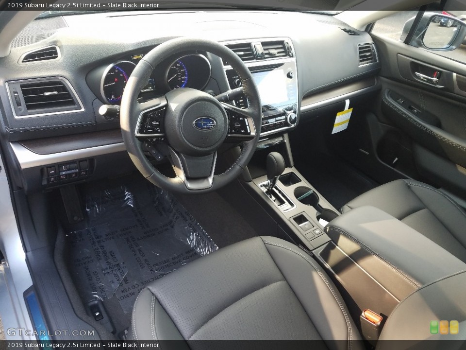 Slate Black Interior Photo for the 2019 Subaru Legacy 2.5i Limited #129764219
