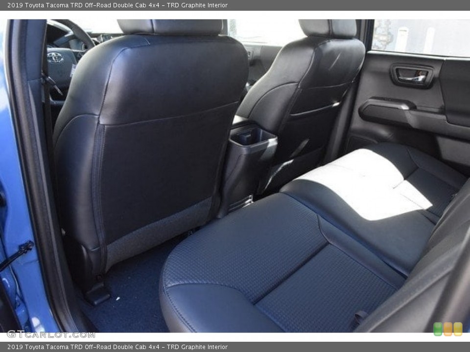 TRD Graphite Interior Rear Seat for the 2019 Toyota Tacoma TRD Off-Road Double Cab 4x4 #129765758