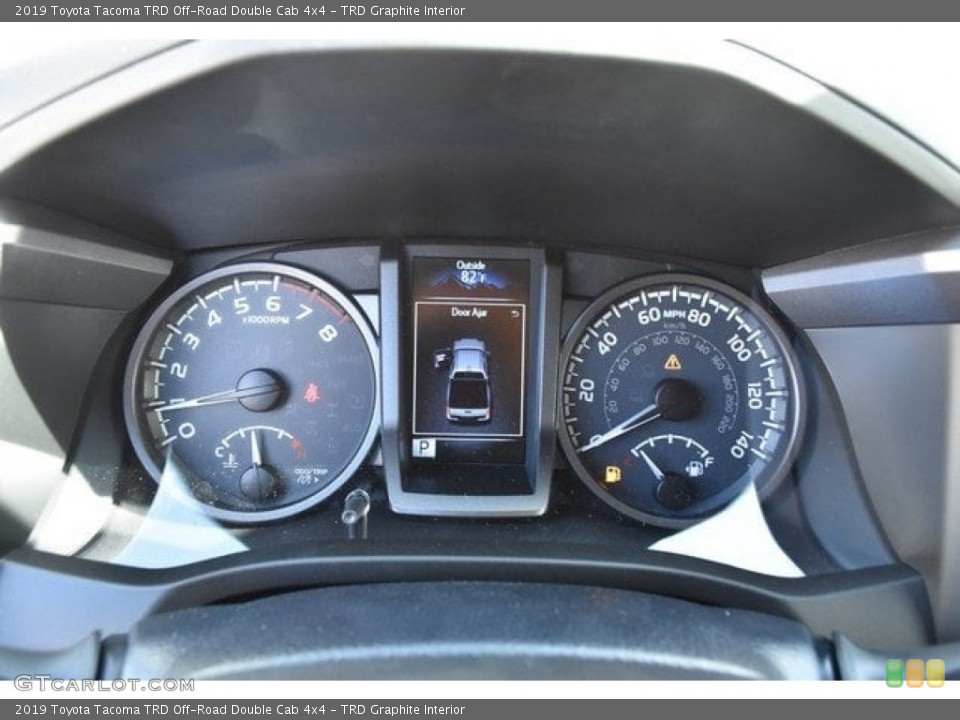 TRD Graphite Interior Gauges for the 2019 Toyota Tacoma TRD Off-Road Double Cab 4x4 #129765911