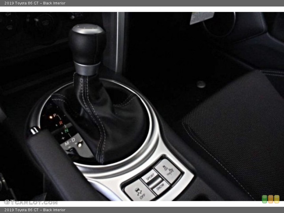 Black Interior Transmission for the 2019 Toyota 86 GT #129766268