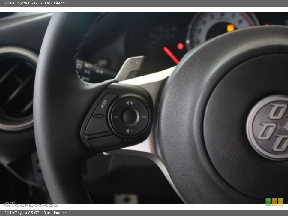 Black Interior Steering Wheel for the 2019 Toyota 86 GT #129766271