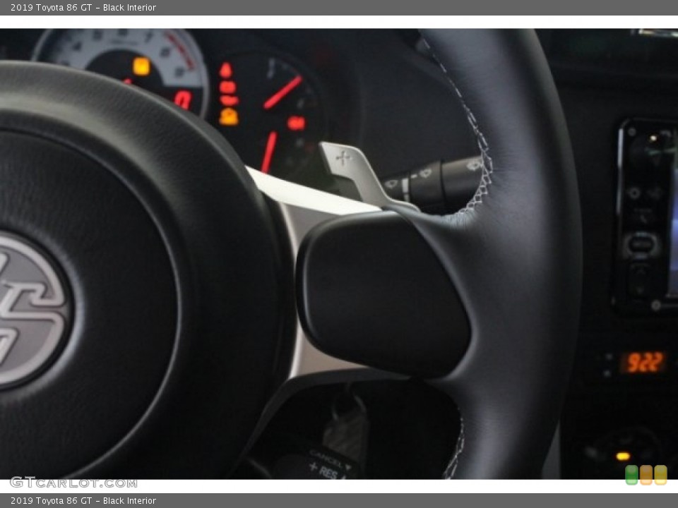 Black Interior Steering Wheel for the 2019 Toyota 86 GT #129766280