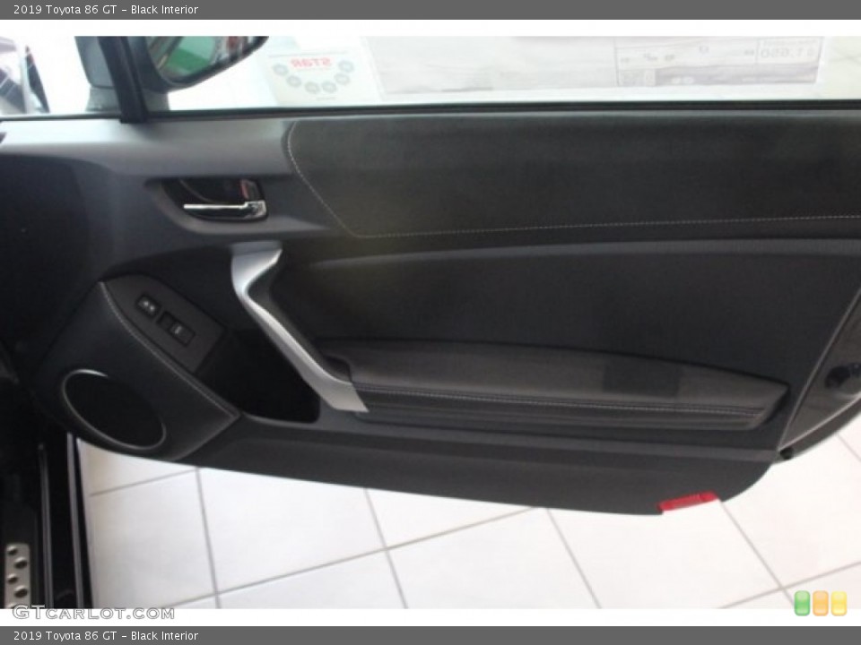 Black Interior Door Panel for the 2019 Toyota 86 GT #129766289