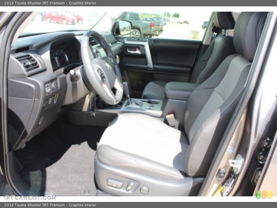 Graphite Interior Photo for the 2019 Toyota 4Runner SR5 Premium #129766664