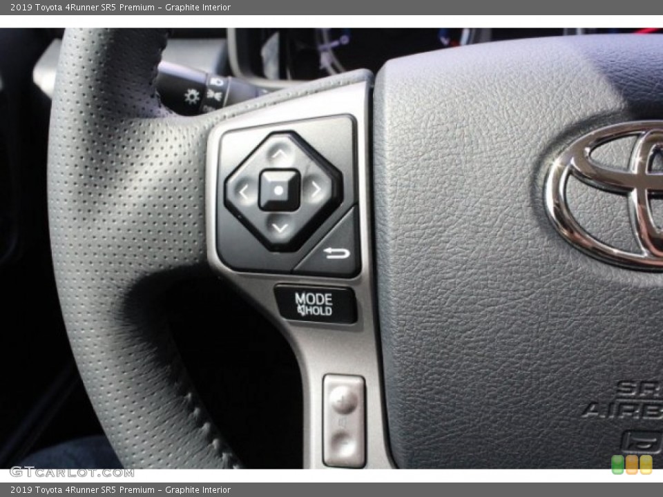 Graphite Interior Steering Wheel for the 2019 Toyota 4Runner SR5 Premium #129766703