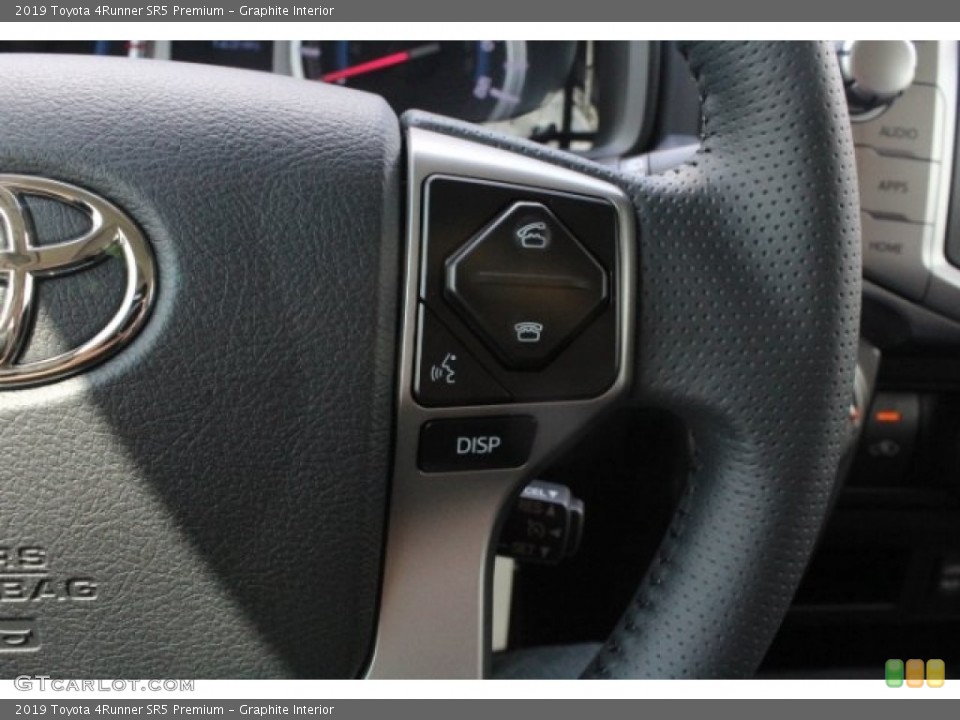 Graphite Interior Steering Wheel for the 2019 Toyota 4Runner SR5 Premium #129766712