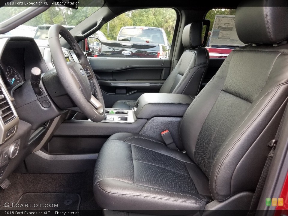 Ebony Interior Photo for the 2018 Ford Expedition XLT #129772602