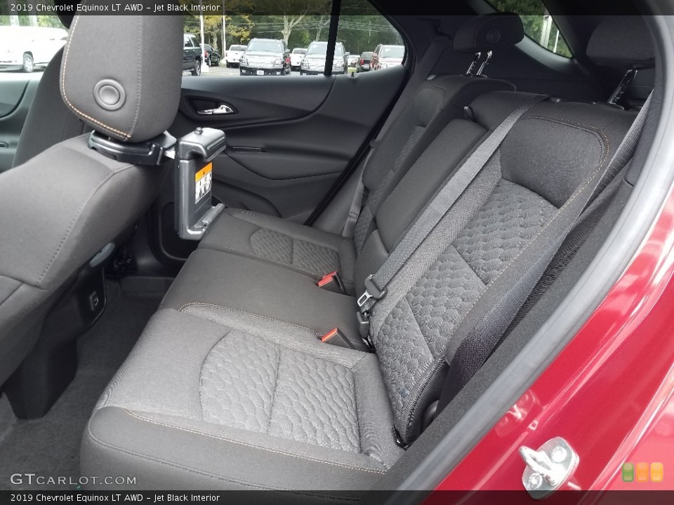 Jet Black Interior Rear Seat for the 2019 Chevrolet Equinox LT AWD #129775542