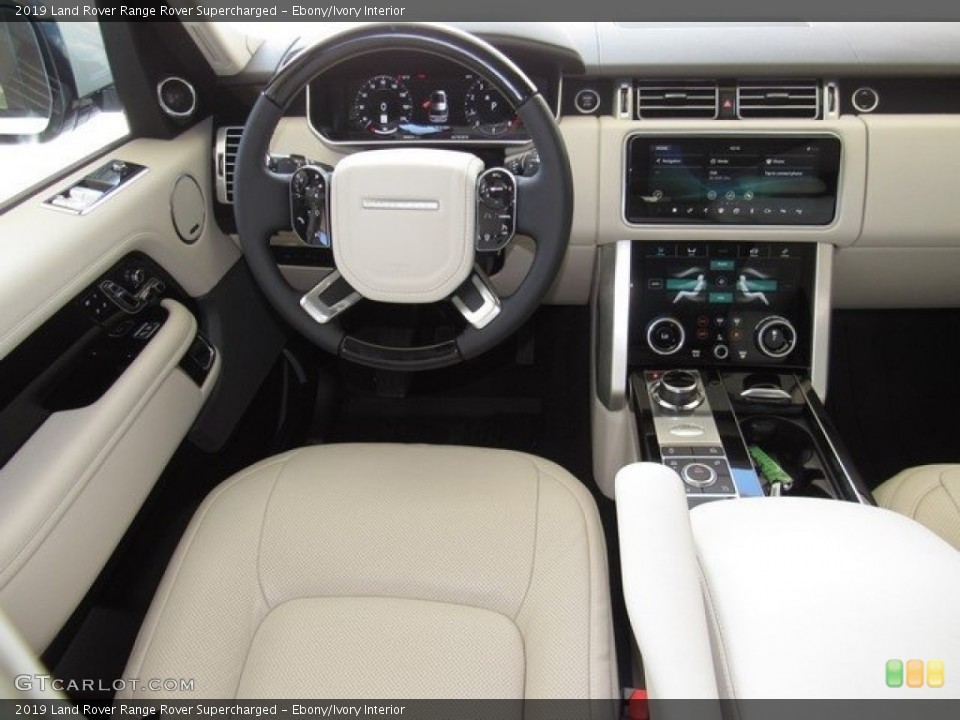Ebony/Ivory Interior Dashboard for the 2019 Land Rover Range Rover Supercharged #129790232
