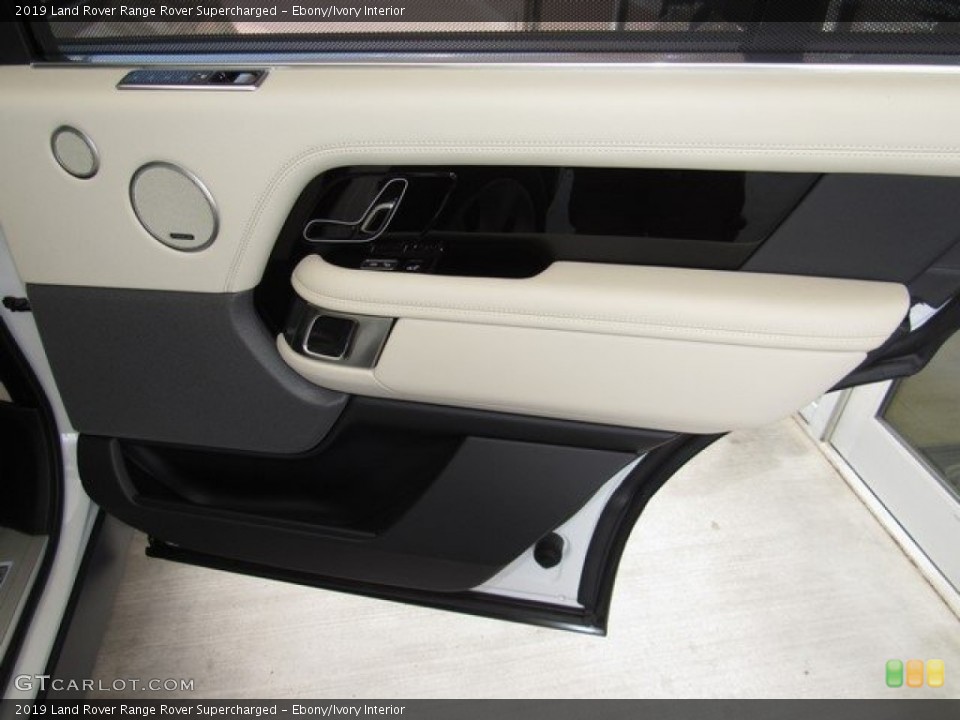 Ebony/Ivory Interior Door Panel for the 2019 Land Rover Range Rover Supercharged #129790396