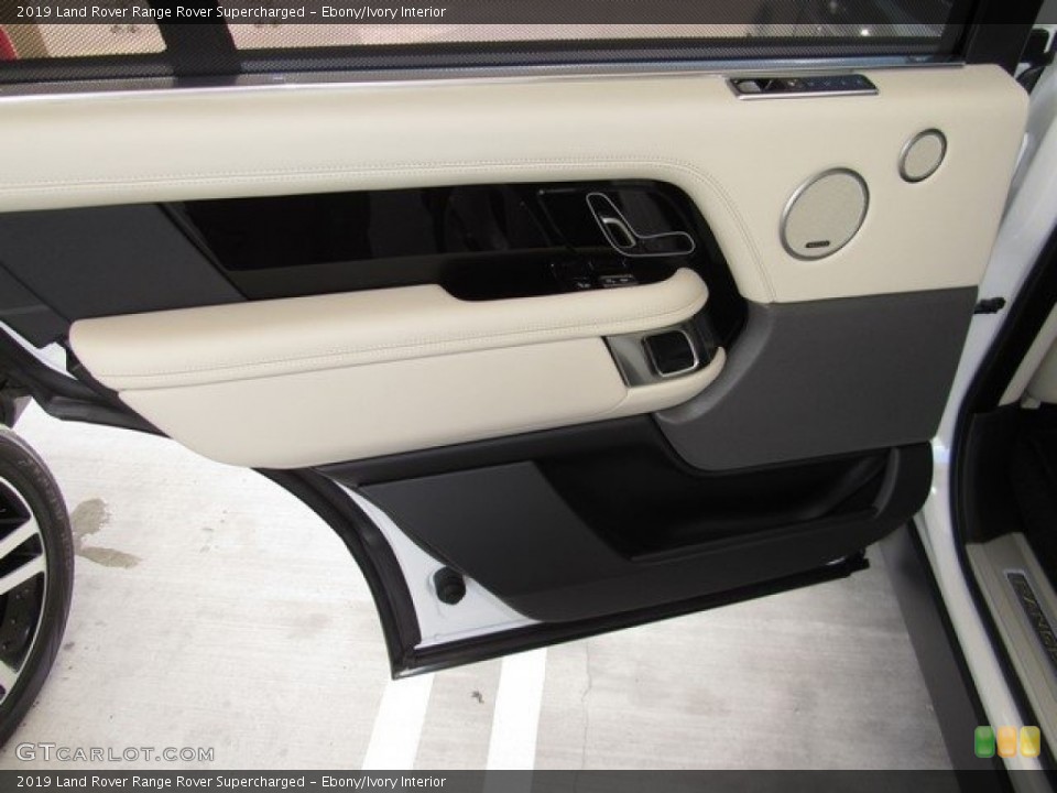 Ebony/Ivory Interior Door Panel for the 2019 Land Rover Range Rover Supercharged #129790462