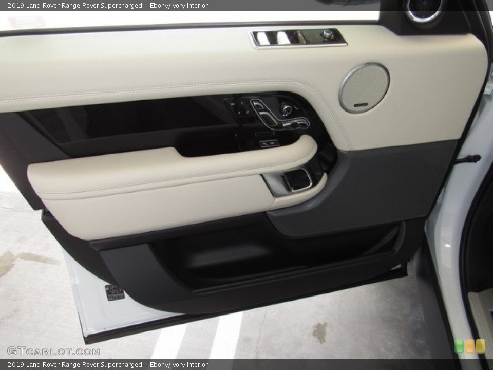 Ebony/Ivory Interior Door Panel for the 2019 Land Rover Range Rover Supercharged #129790480