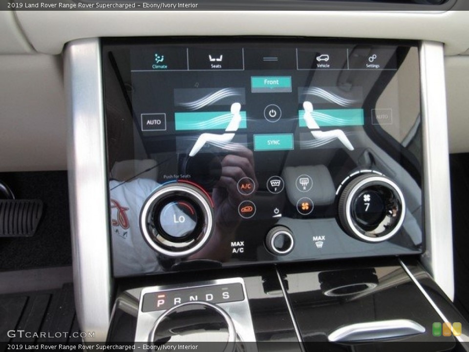 Ebony/Ivory Interior Controls for the 2019 Land Rover Range Rover Supercharged #129790654