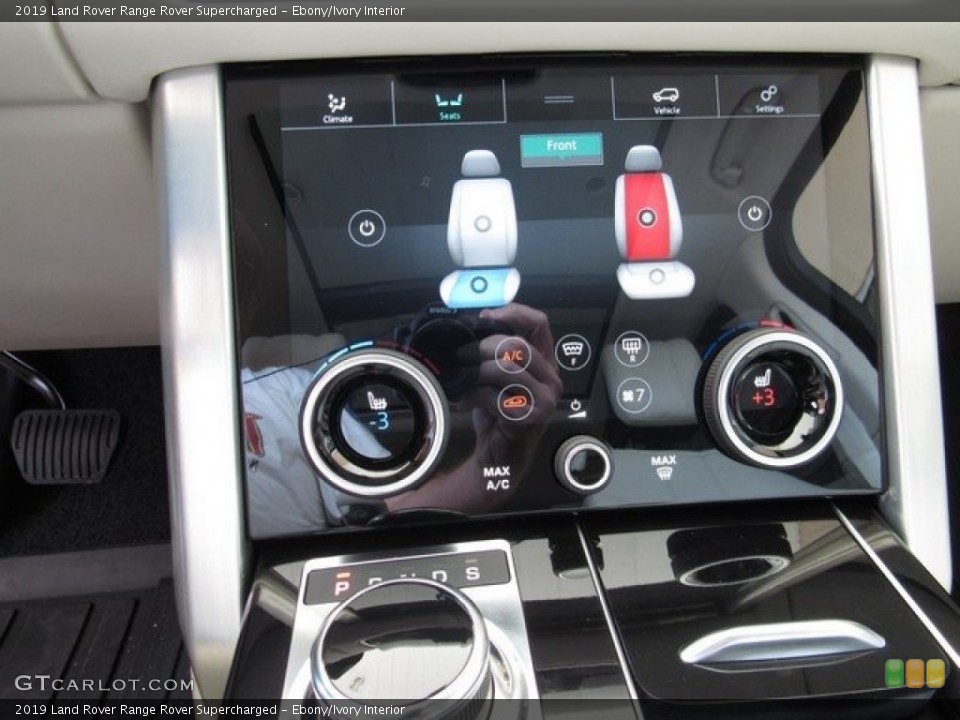 Ebony/Ivory Interior Controls for the 2019 Land Rover Range Rover Supercharged #129790672