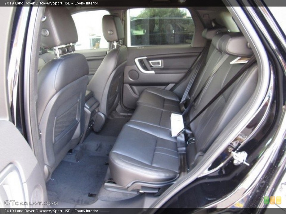 Ebony Interior Rear Seat for the 2019 Land Rover Discovery Sport HSE #129793132