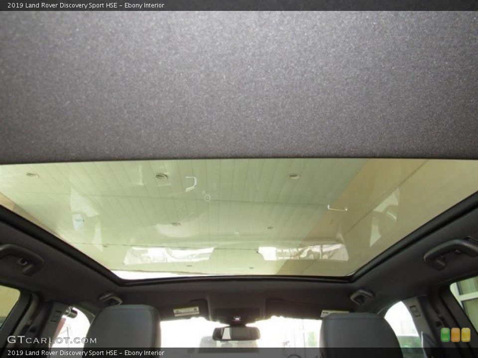 Ebony Interior Sunroof for the 2019 Land Rover Discovery Sport HSE #129793216