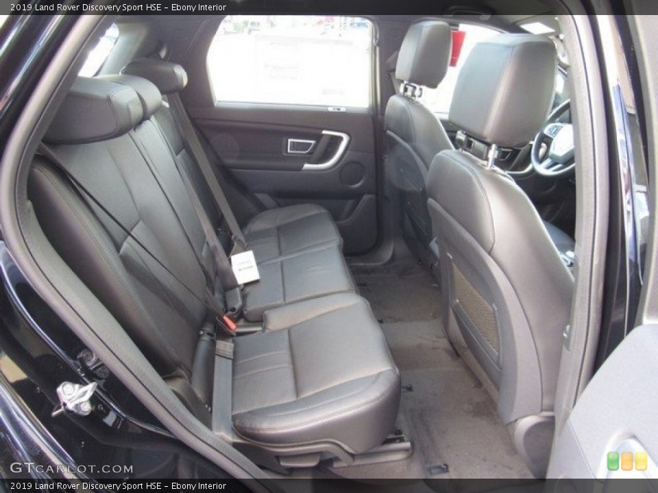 Ebony Interior Rear Seat for the 2019 Land Rover Discovery Sport HSE #129793228