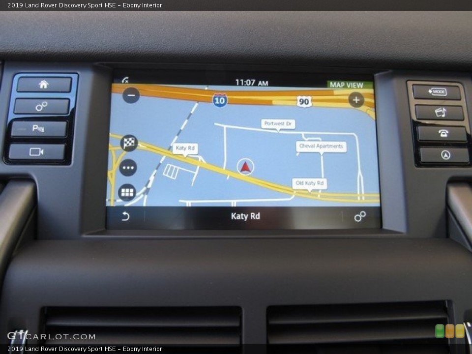 Ebony Interior Navigation for the 2019 Land Rover Discovery Sport HSE #129793450
