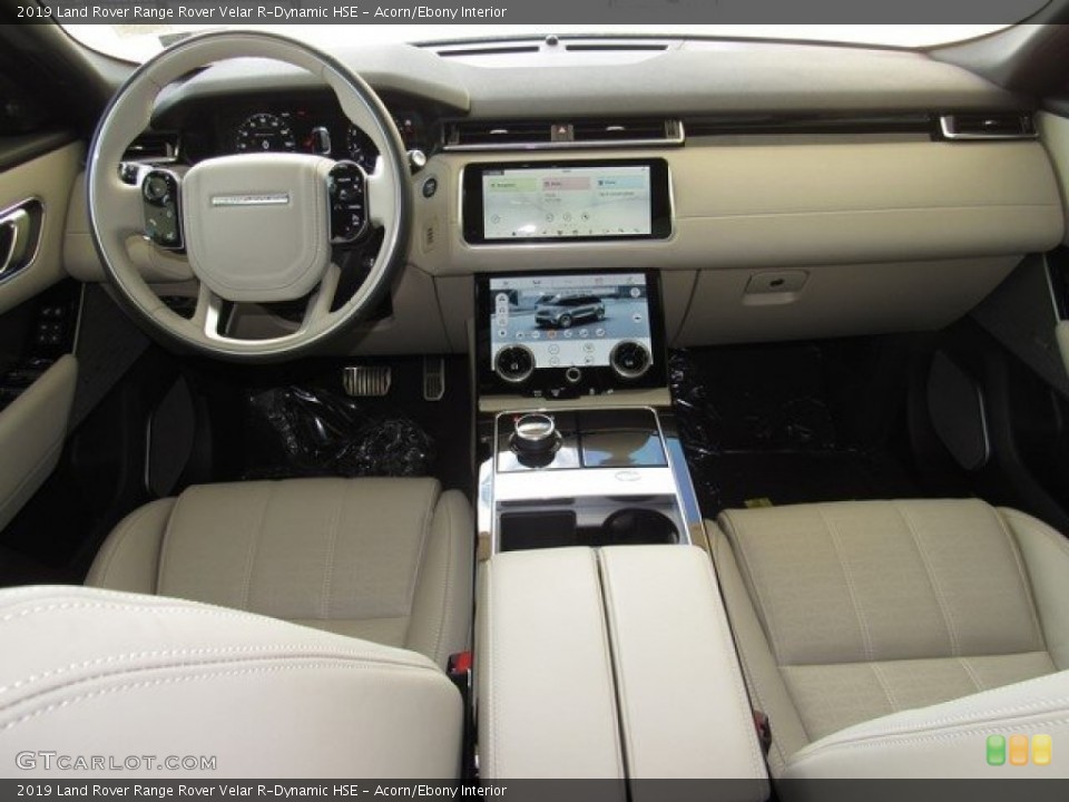 Acorn/Ebony Interior Dashboard for the 2019 Land Rover Range Rover Velar R-Dynamic HSE #129794074