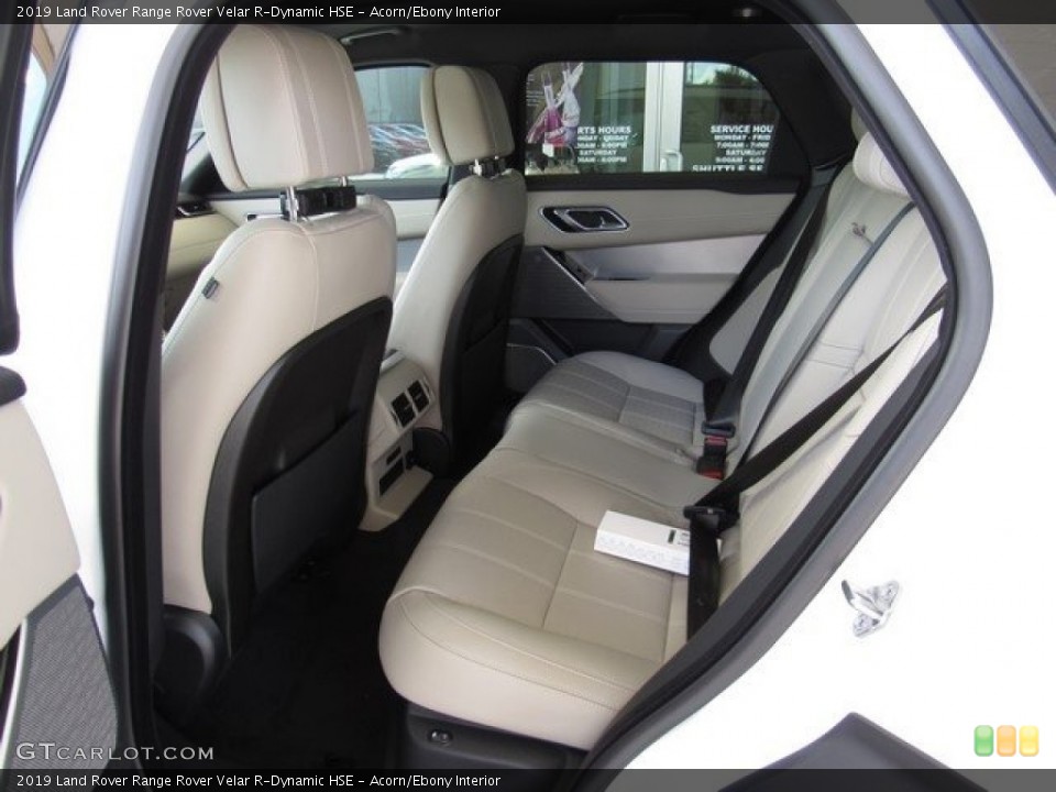 Acorn/Ebony Interior Rear Seat for the 2019 Land Rover Range Rover Velar R-Dynamic HSE #129794209