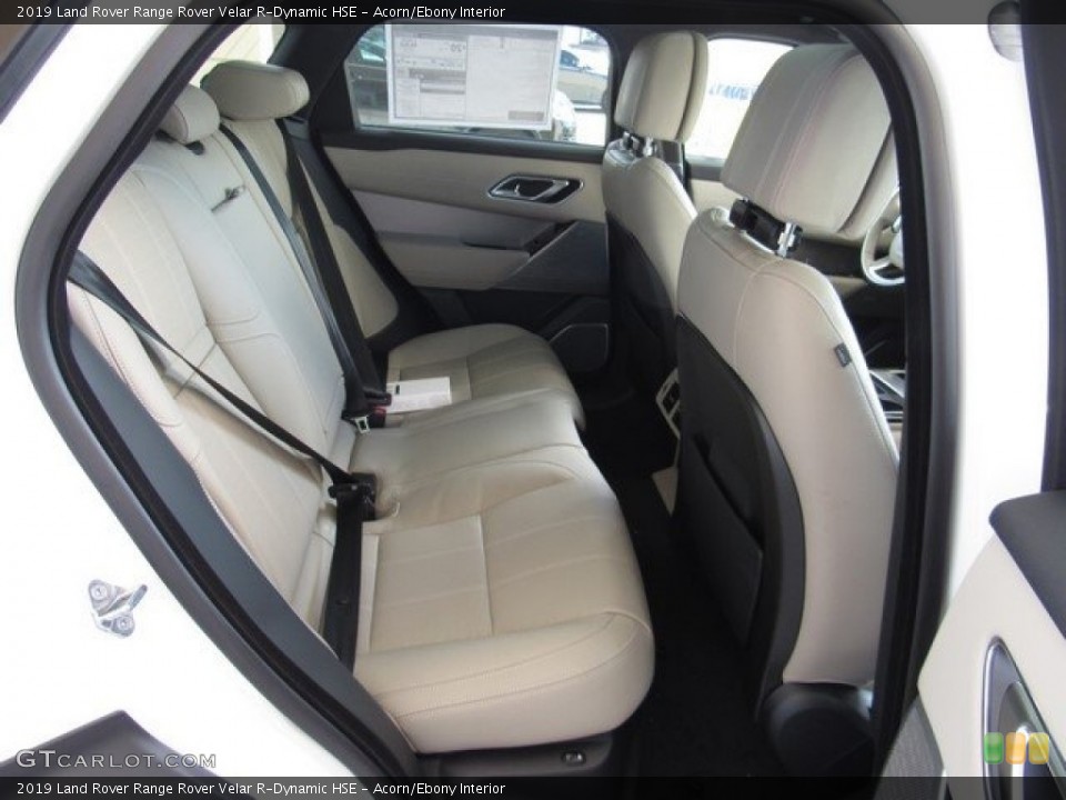 Acorn/Ebony Interior Rear Seat for the 2019 Land Rover Range Rover Velar R-Dynamic HSE #129794281