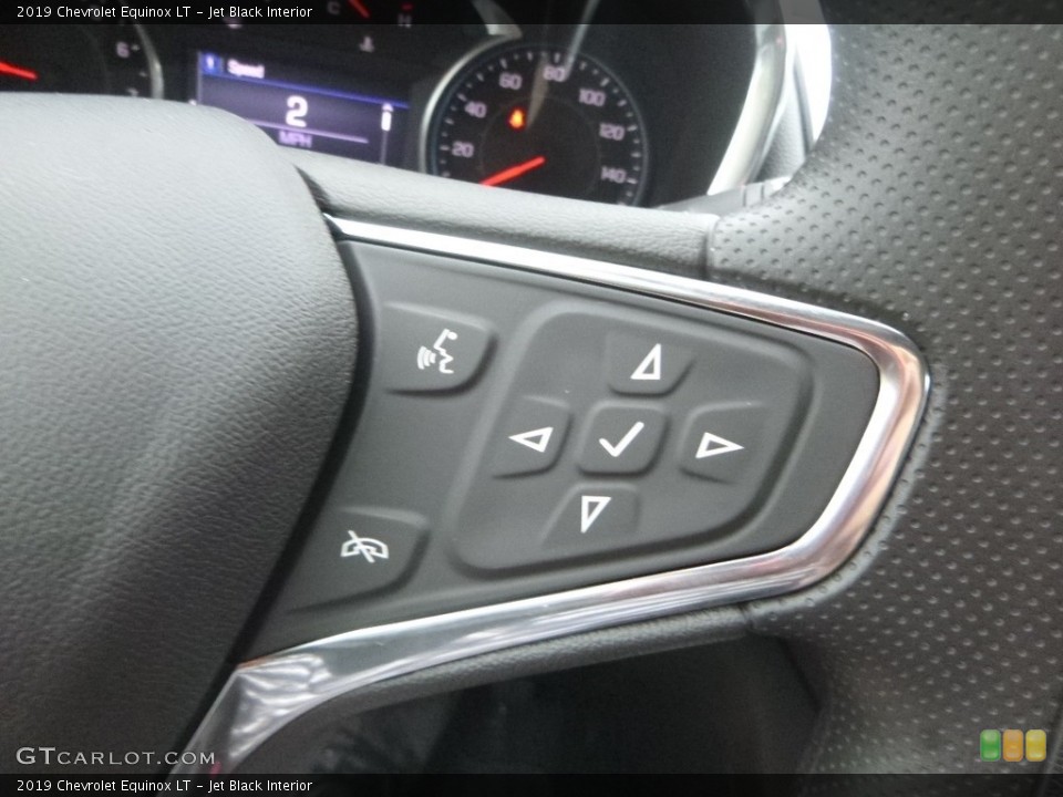Jet Black Interior Steering Wheel for the 2019 Chevrolet Equinox LT #129796077