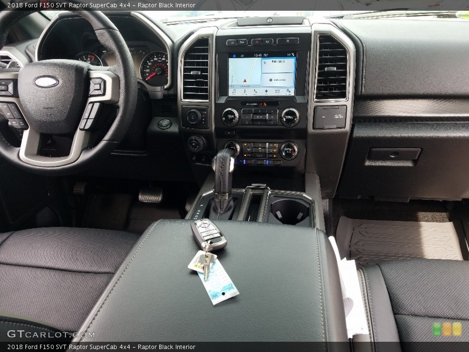 Raptor Black Interior Dashboard for the 2018 Ford F150 SVT Raptor SuperCab 4x4 #129803378