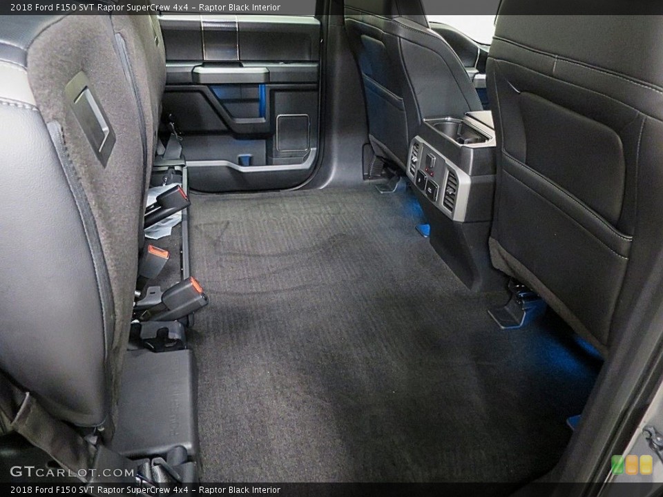 Raptor Black Interior Rear Seat for the 2018 Ford F150 SVT Raptor SuperCrew 4x4 #129809924