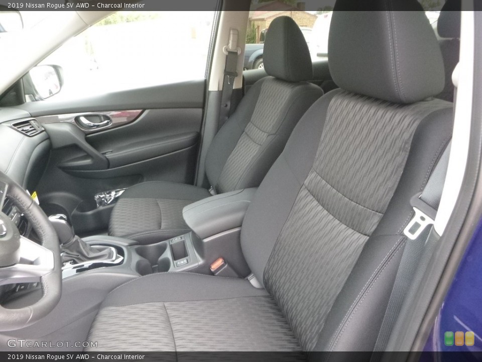 Charcoal Interior Front Seat for the 2019 Nissan Rogue SV AWD #129812429