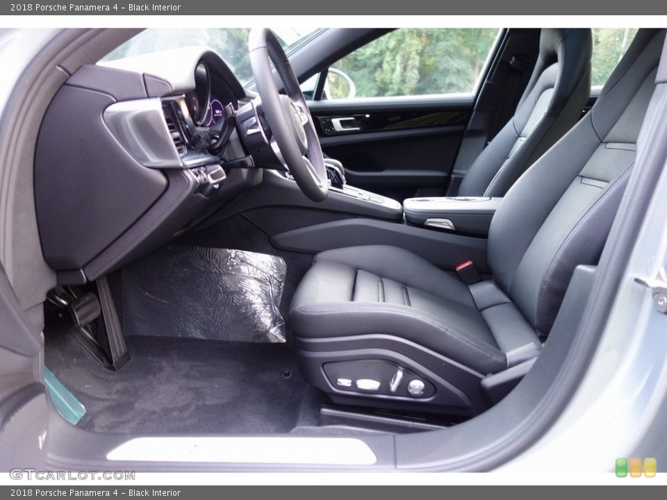 Black Interior Front Seat for the 2018 Porsche Panamera 4 #129813608