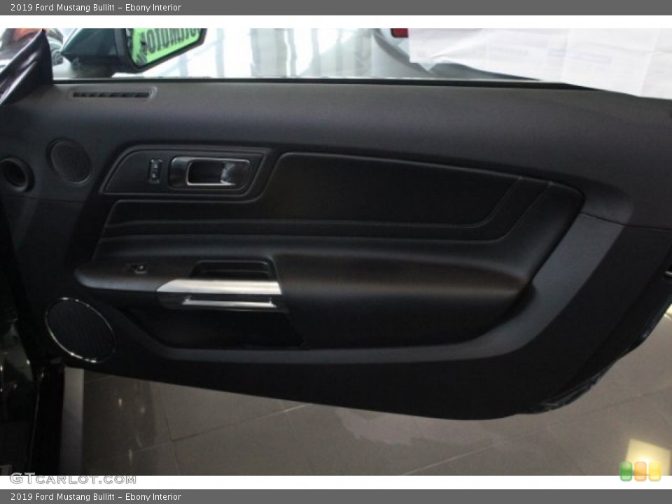 Ebony Interior Door Panel for the 2019 Ford Mustang Bullitt #129814019