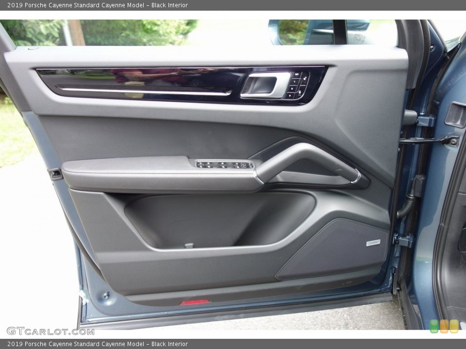 Black Interior Door Panel for the 2019 Porsche Cayenne  #129815279