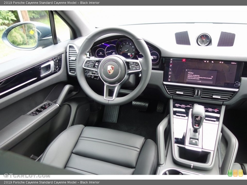 Black Interior Dashboard for the 2019 Porsche Cayenne  #129815315