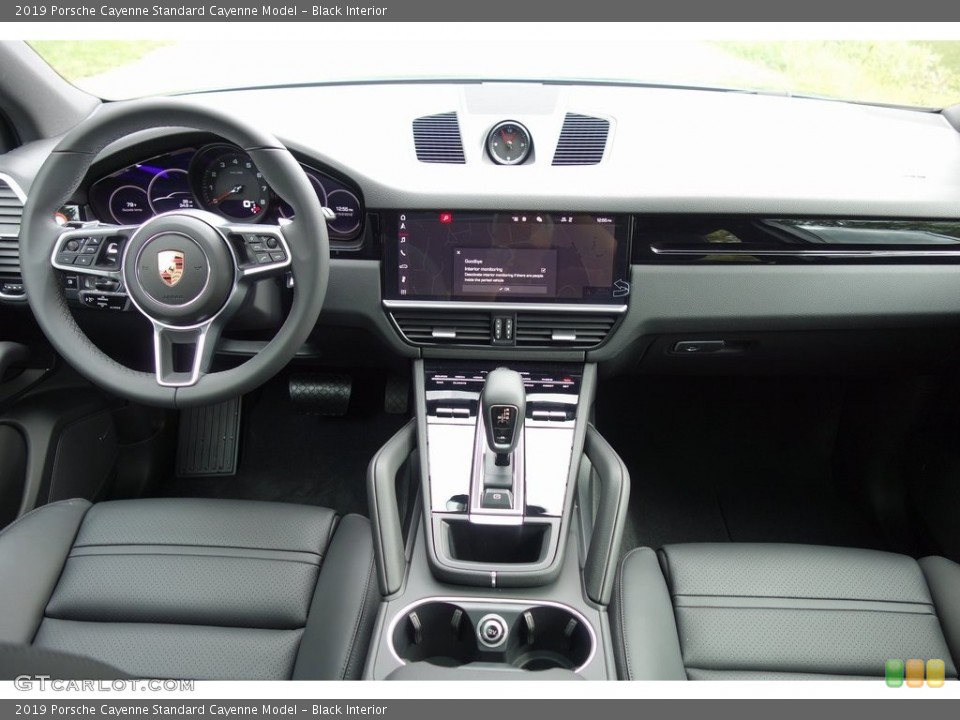 Black Interior Dashboard for the 2019 Porsche Cayenne  #129815345