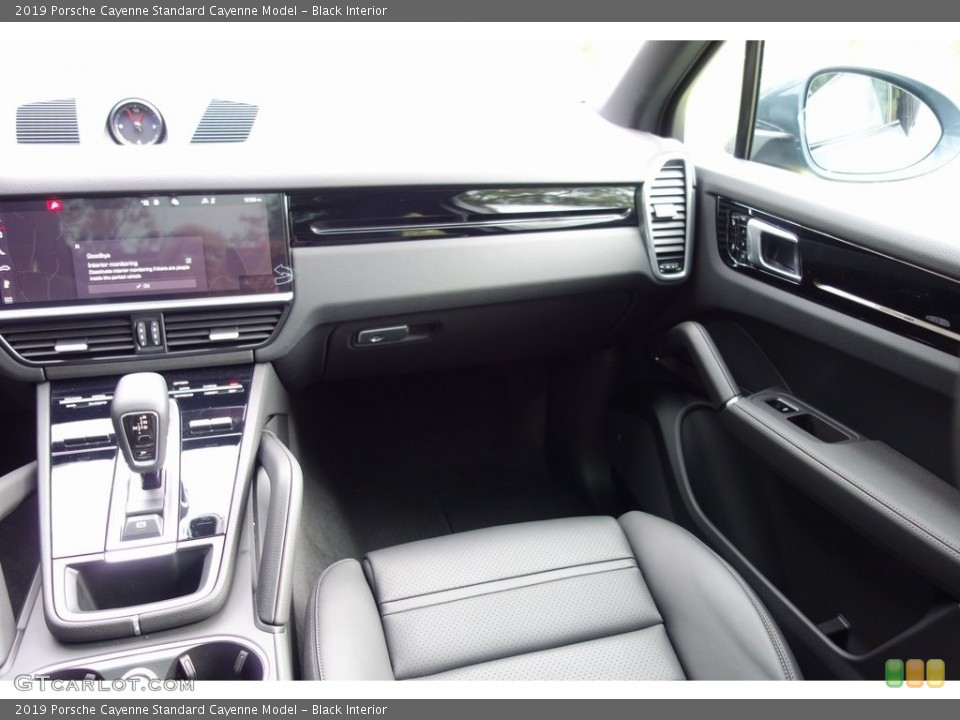 Black Interior Dashboard for the 2019 Porsche Cayenne  #129815360