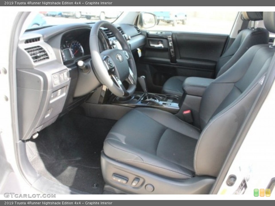 Graphite Interior Photo for the 2019 Toyota 4Runner Nightshade Edition 4x4 #129819100