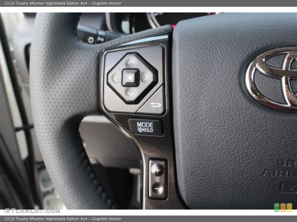 Graphite Interior Steering Wheel for the 2019 Toyota 4Runner Nightshade Edition 4x4 #129819217