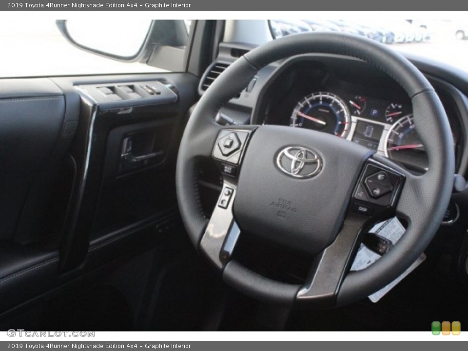 Graphite Interior Steering Wheel for the 2019 Toyota 4Runner Nightshade Edition 4x4 #129819343