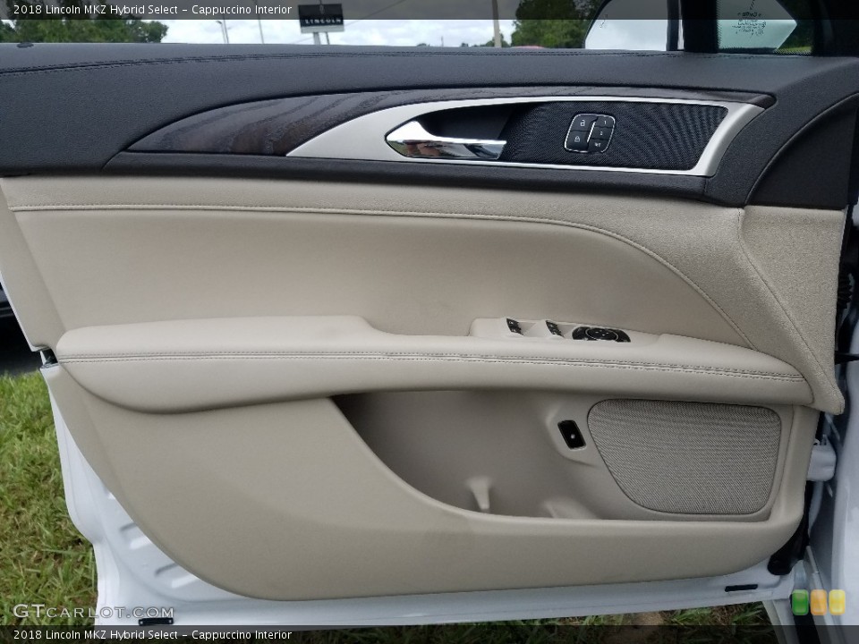 Cappuccino Interior Door Panel for the 2018 Lincoln MKZ Hybrid Select #129820498