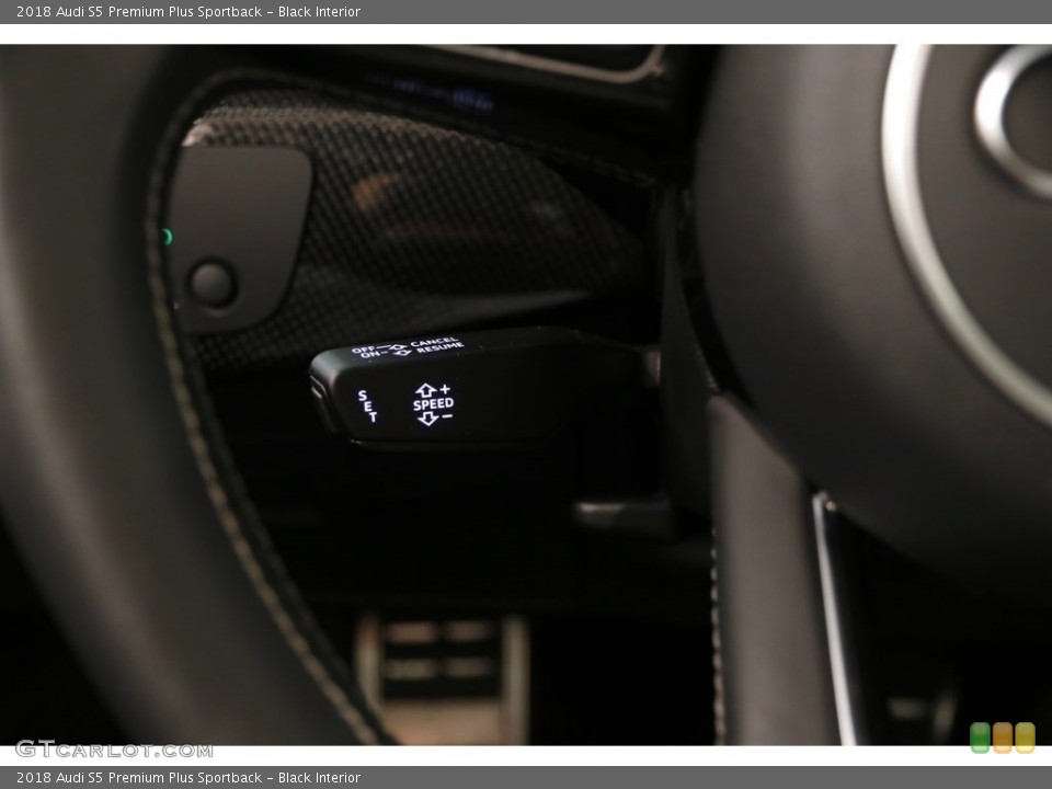 Black Interior Steering Wheel for the 2018 Audi S5 Premium Plus Sportback #129824818