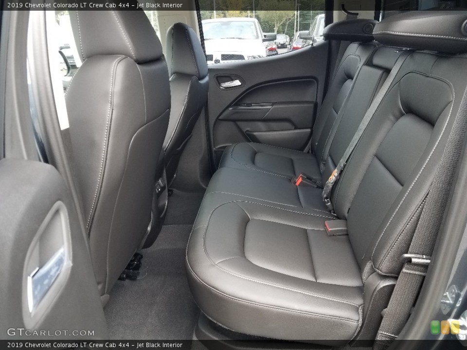 Jet Black Interior Rear Seat for the 2019 Chevrolet Colorado LT Crew Cab 4x4 #129827437