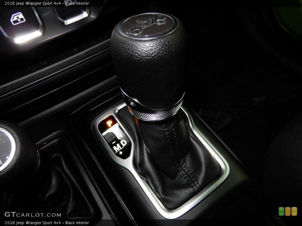 Black Interior Transmission for the 2018 Jeep Wrangler Sport 4x4 #129828013